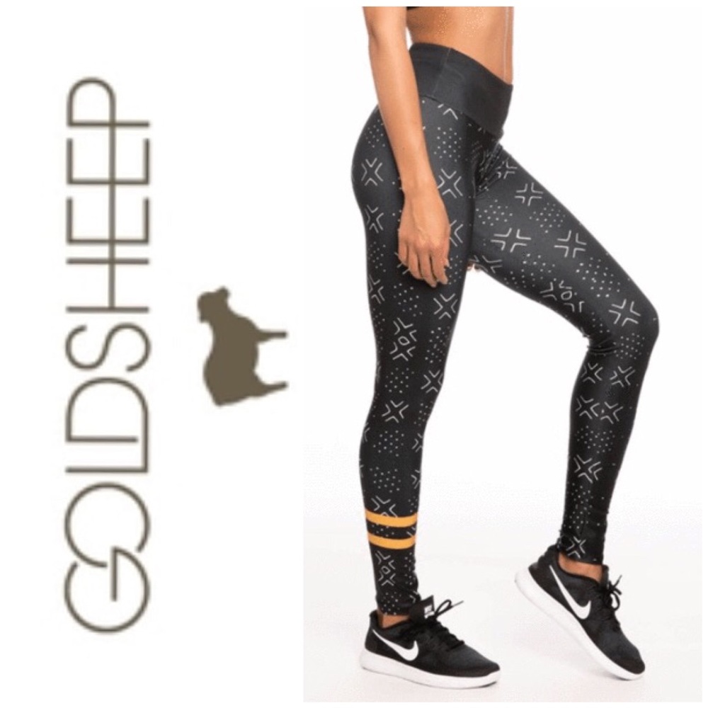 Goldsheep Mudcloth Leggings NWT size XS - Picture 2 of 7